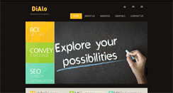 Desktop Screenshot of dialowebdesigns.com